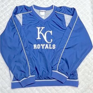 YL Kansas City Royals pull over jacket.